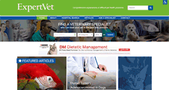 Desktop Screenshot of expertvet.com